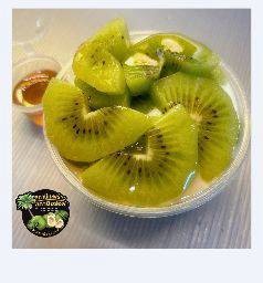 กีวี่เขียวนิวซีแลนด์สดเน้นๆ+โยเกริ์ตรสธรรมชาติ+น้ำผึ้งแท้