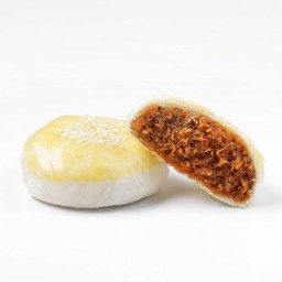 พายหมูหยองพริกเผา  Flossy Pork with Chili Paste Pie