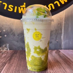 อะโวคาโด้นอกปั่นนมสดแก้ว22ออนซ์