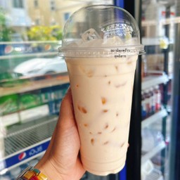 นมสดน้ำมะพร้าวออแกนิค ไม่ปั่น แก้ว22ออนซ์