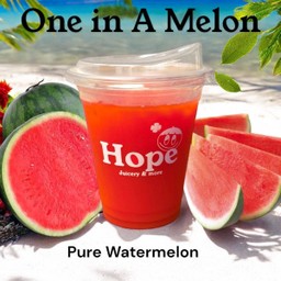 One in a Melon แตงโมสกัดเย็น ( ใส่แก้ว )