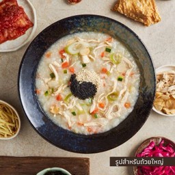 โจ๊ก โสมเกาหลี ไก่ฉีก