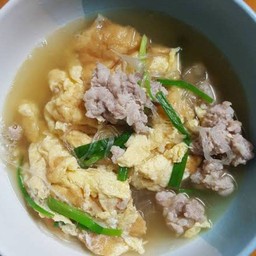 ต้มจืดไข่เจียว