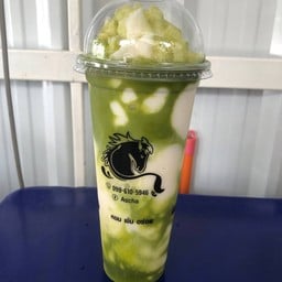 ชาเขียวมะพร้าวน้ำหอมปั่น