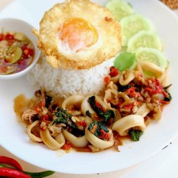 กะเพราข้าวหอมD
