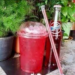 แฟนต้าน้ำแดงแก้วถัง 32 ออน