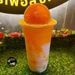 ส้มแมนดาลินปั่นโยเกิร์ต สูตรคีโต คนเป็นเบาหวานทานได้ แก้ว22ออนซ์