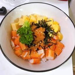 ข้าวหน้าไข่หวานปูอัด