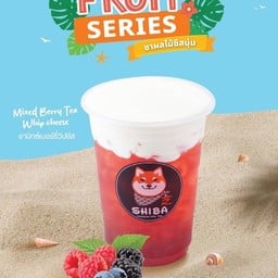 ชามิกซ์เบอร์รี่วิปชีส (Mixed Berry Tea Whip Cheese)