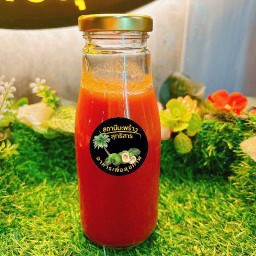 น้ำมะเขือเทศแท้ไม่ผสมน้ำตาล 250ml