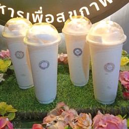 มะพร้าวปั่นนมสดรสละมุน