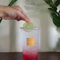 แดงมะนาวโซดา 22oz