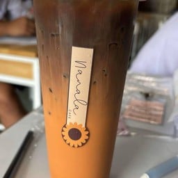 ชาไทยไซส์ L เหมือนเดิม เพิ่มเติมคือมีกาแฟชอต