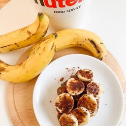 ครอฟเฟิลนูเทลล่ากล้วย