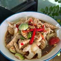 ตำหมูยอเล็บมือนาง