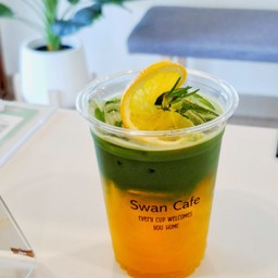 พรีเมี่ยมมัทฉะน้ำส้ม