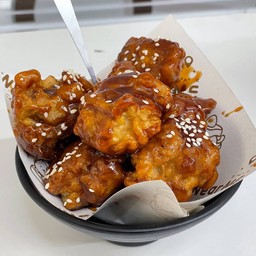 ไก่ทอดซอสเกาหลี