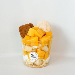 Greek cream mango cake