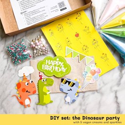 DIY set The Dinosaur Party