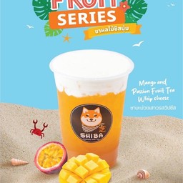 ชามะม่วงเสาวรสวิปชีส