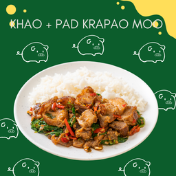 Khao Krapao Moo  ข้าวกระเพราหมู
