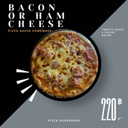 Pizza Smoke Ham Cheese