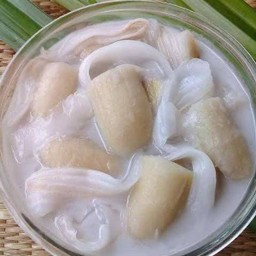 กล้วยบวชชีมะพร้าวอ่อน