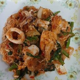 สุกี้แห้งทะเล