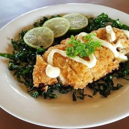 ไก่กรอบครีมมะนาว