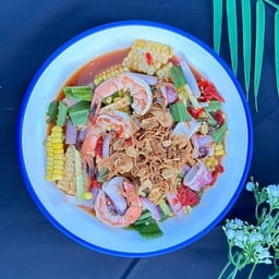 ยำข้าวโพดทะเล