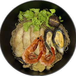 กุ้งอบวุ้นเส้น ตลาดนัดลาดสวาย by เด็ดเส้น สาขา1 ตลาดนัดลาดสวาย