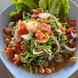 ยำกะเฉดกุ้ง-ปลาหมึก