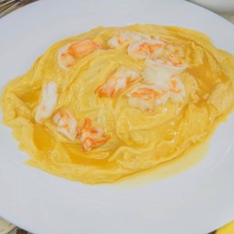 ข้าวไข่ข้นกุ้ง