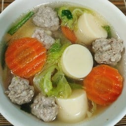 ต้มจืดเต้าหู้หมูสับ