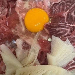 เพิ่มเนื้อ+เครื่องในแจ่วฮ้อนถาด