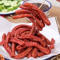 เฟรนฟรายไส้กรอกแดง..ตัวดังทีเด็ด