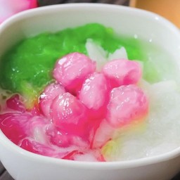 [ร้าน Tui delicious] ซาหริ่ม+ทับทิมกรอบ กะทิสด