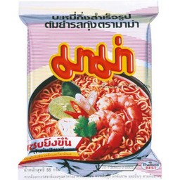 มาม่า1ก้อนผัดไข่ ( ไซส์M ) ไม่มีเนื้อสัตว์