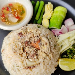 ข้าวคลุกมันปู