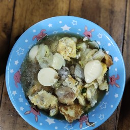 ต้มจืดไข่น้ำใส่เต้าหู้หมูสับ