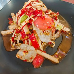 ตำป่ากุ้งสด