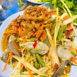 ส้มตำกุ้งสด