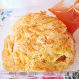 ไข่เจียว (3ฟอง)ราดข้าว