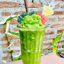 เคลปั่นแอปเปิ้ลเขียว