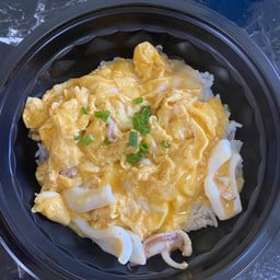 ข้าวไข่ข้นปลาหมึก