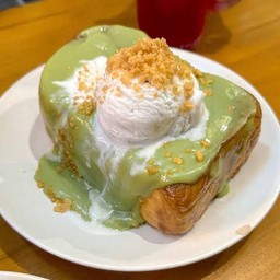 โทสต์สังขยาใบเตยกะทิ