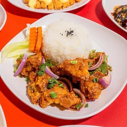 ข้าวยำไก่แซ่บ