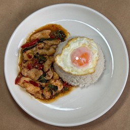 กะเพราอกไก่