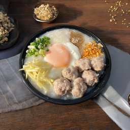 โจ๊กหมูล้วน ใส่ไข่