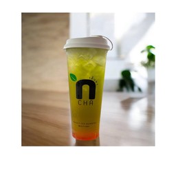 ชาเขียวสตอเบอร์รี่